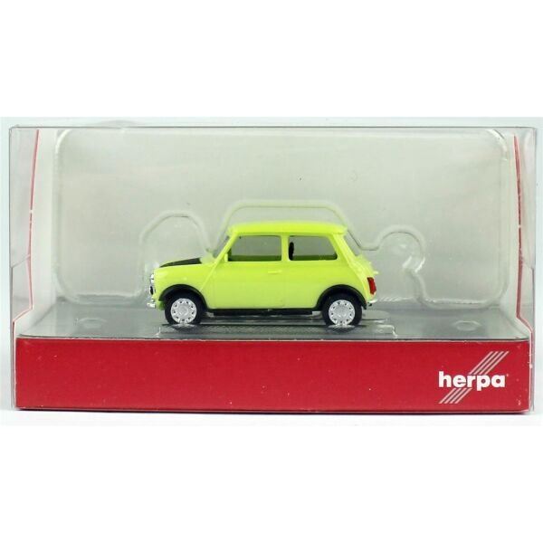 Herpa 421140 1/87 Ölçek, Mini Cooper Mayfair, Yeşil, Sergilemeye Hazır Model Araç