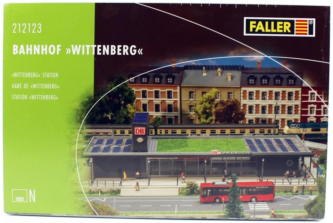 Faller 212123 1/87 Ölçek, Wittenberg İstasyonu, Plastik Model Kiti