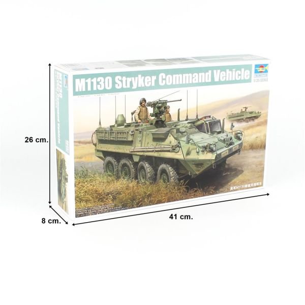 Trumpeter 00397 1/35 Ölçek, M1130 Stryker Zırhlı Keşif Aracı Plastik Model Kiti