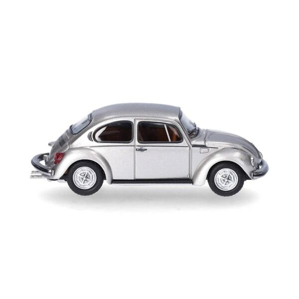 Herpa 430982 1/87 Ölçek, VW Beetle 1303, Gümüş Metalik, Sergilemeye Hazır Model Araç