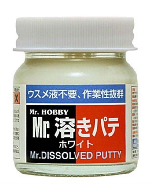 Mr.Hobby P-119 40 ml. Mr.Dissolved Putty, Sıvı Dolgu Macunu