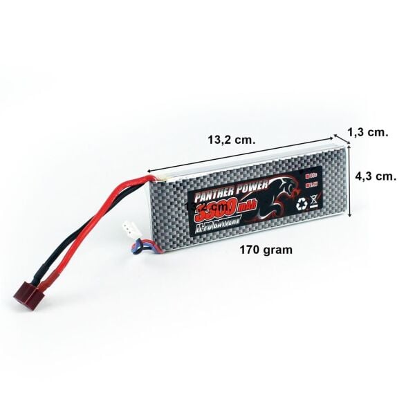 Remo E9333 7.4 Volt 3300 mAh Li-Po Batarya