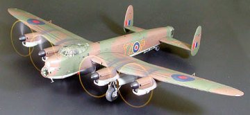 1/48 Lancester Grand Slam Bomber Propeller Action