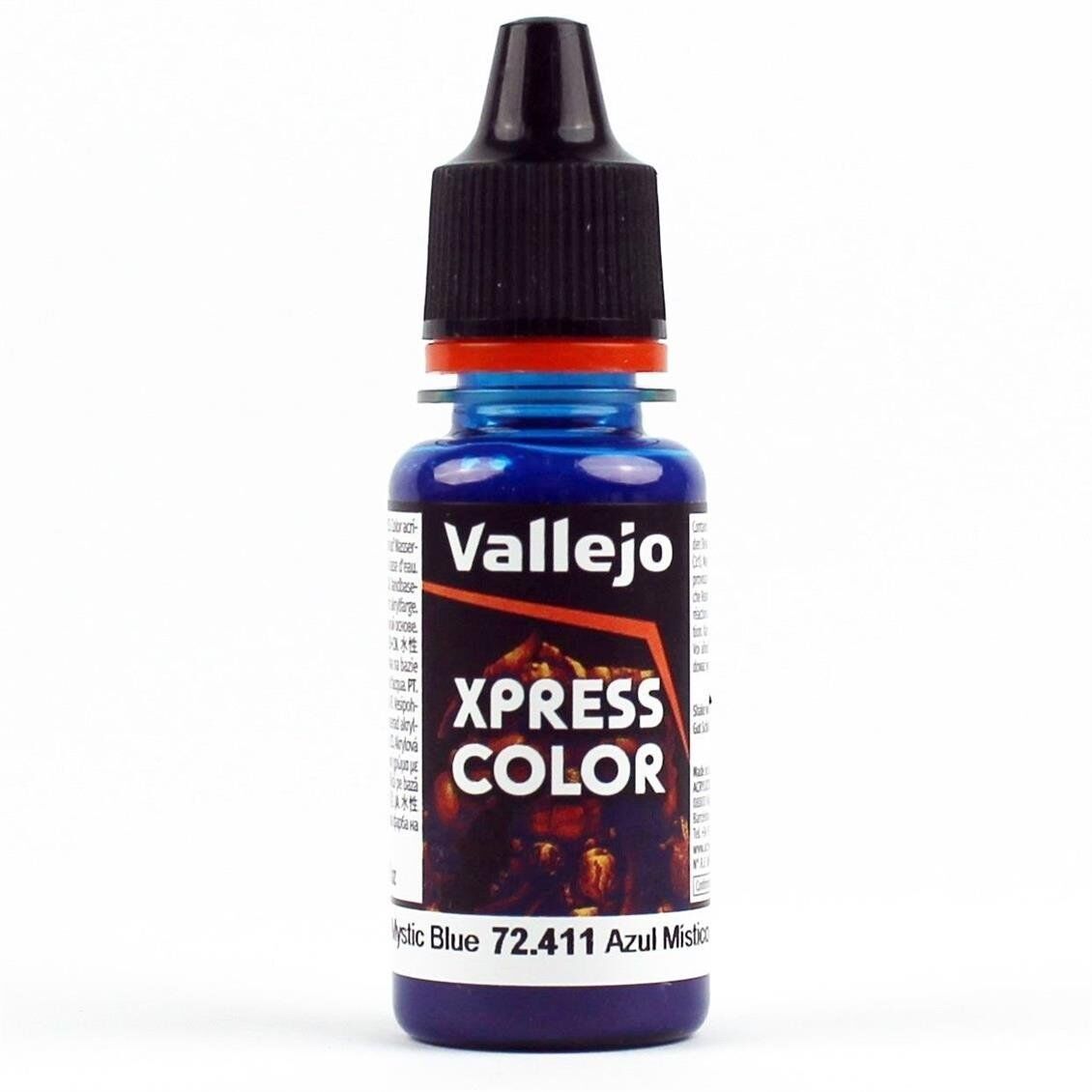 Vallejo 72411 18 ml. Mystic Blue, Xpress Game Color Serisi Model Boyası