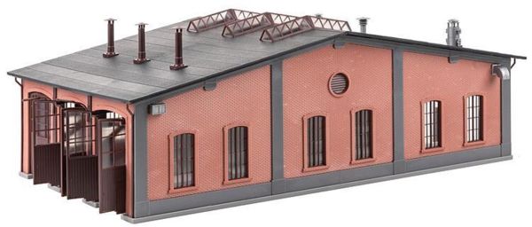 Faller 190069 1/87 Ölçek, 3 hatlı Tamirhane Binası, Plastik Model Kiti