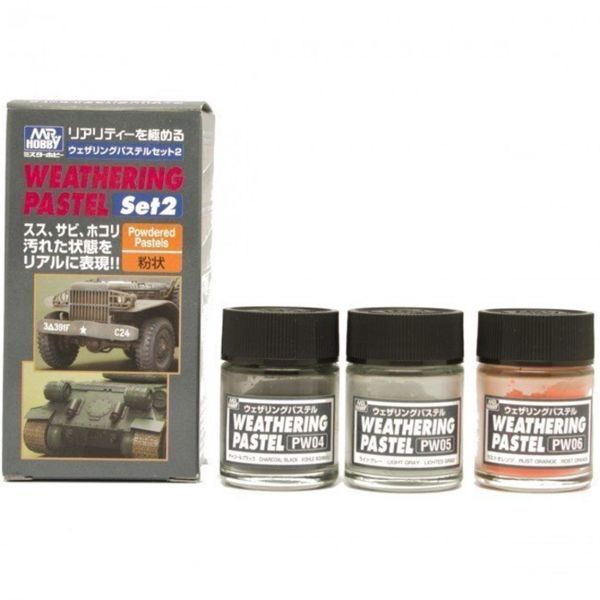 Mr.Hobby PP-102 Eskitme Pastel Set-2