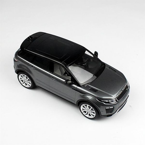 Kyosho 007 1/18 Ölçek, Range Rover Evoque HSE Corris, Gri, Sergilemeye Hazır Metal Araba Modeli