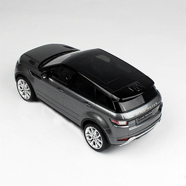 Kyosho 007 1/18 Ölçek, Range Rover Evoque HSE Corris, Gri, Sergilemeye Hazır Metal Araba Modeli