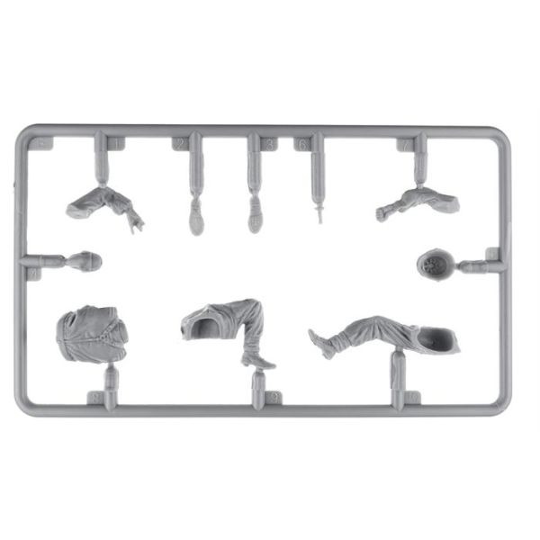 MiniArt Alman Tank Sürücüleri Set 1. Reçine Başlı